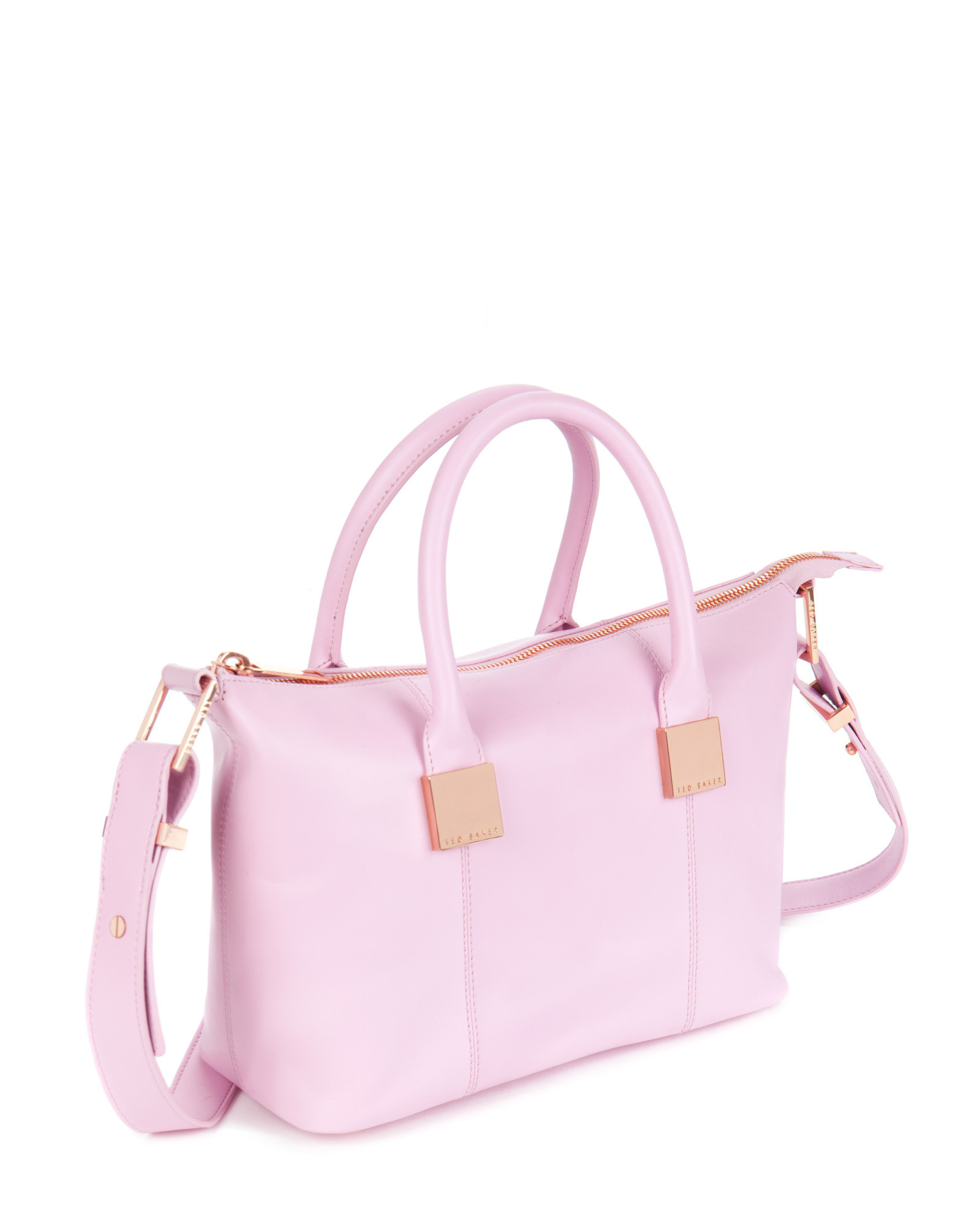 ted baker pink leather bag