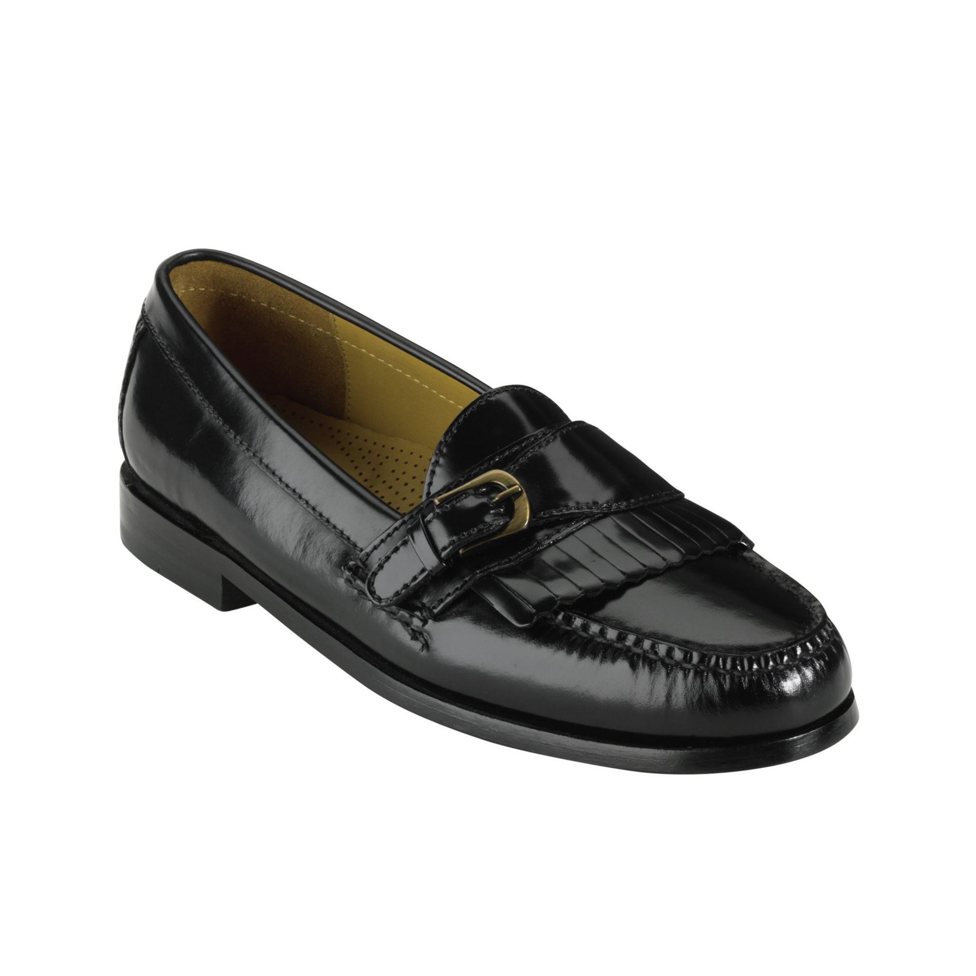 Cole Haan Pinch Buckle Loafers in Black for Men | Lyst