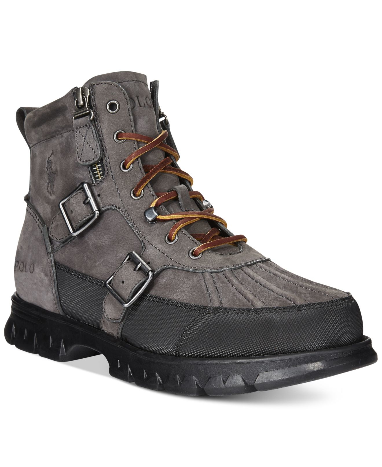 polo duck boots mens shoes
