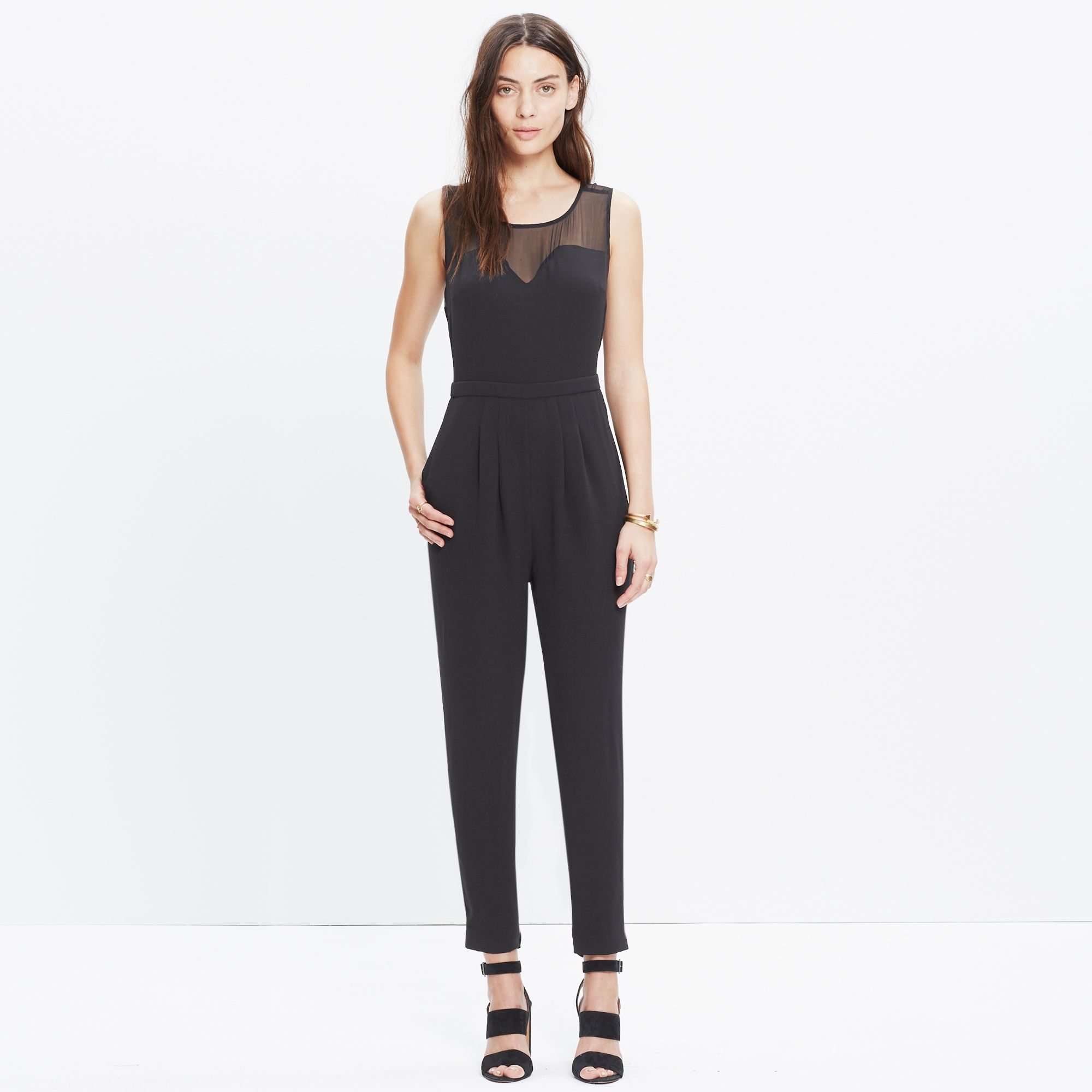 Lyst - Madewell Norwood Jumpsuit in Black
