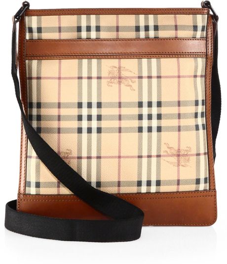 Burberry Crossbody Messenger Bag in Beige for Men (TAN) | Lyst