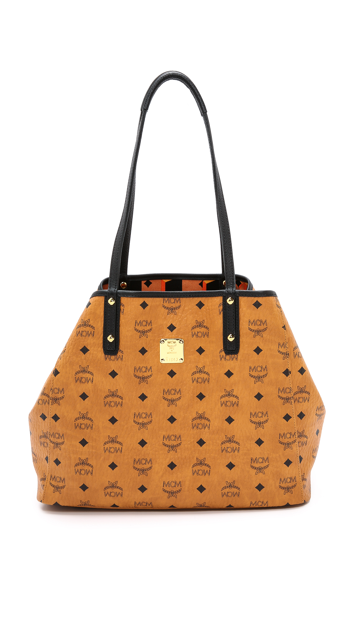 MCM ハンドバッグ ジャガード スカーフ付き ハンドバッグ バッグ レディース 【代引可】