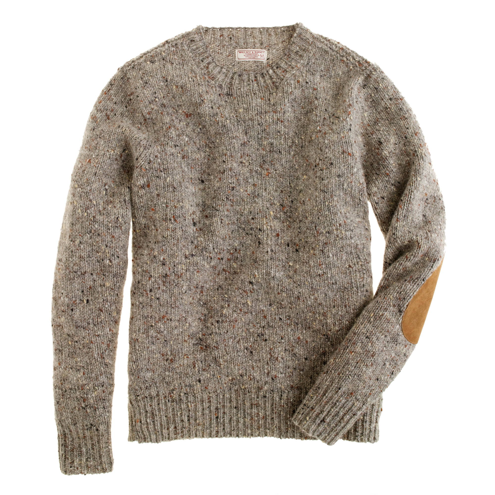 Lyst - J.Crew Wallace & Barnes Donegal Wool Sweater in Natural for Men