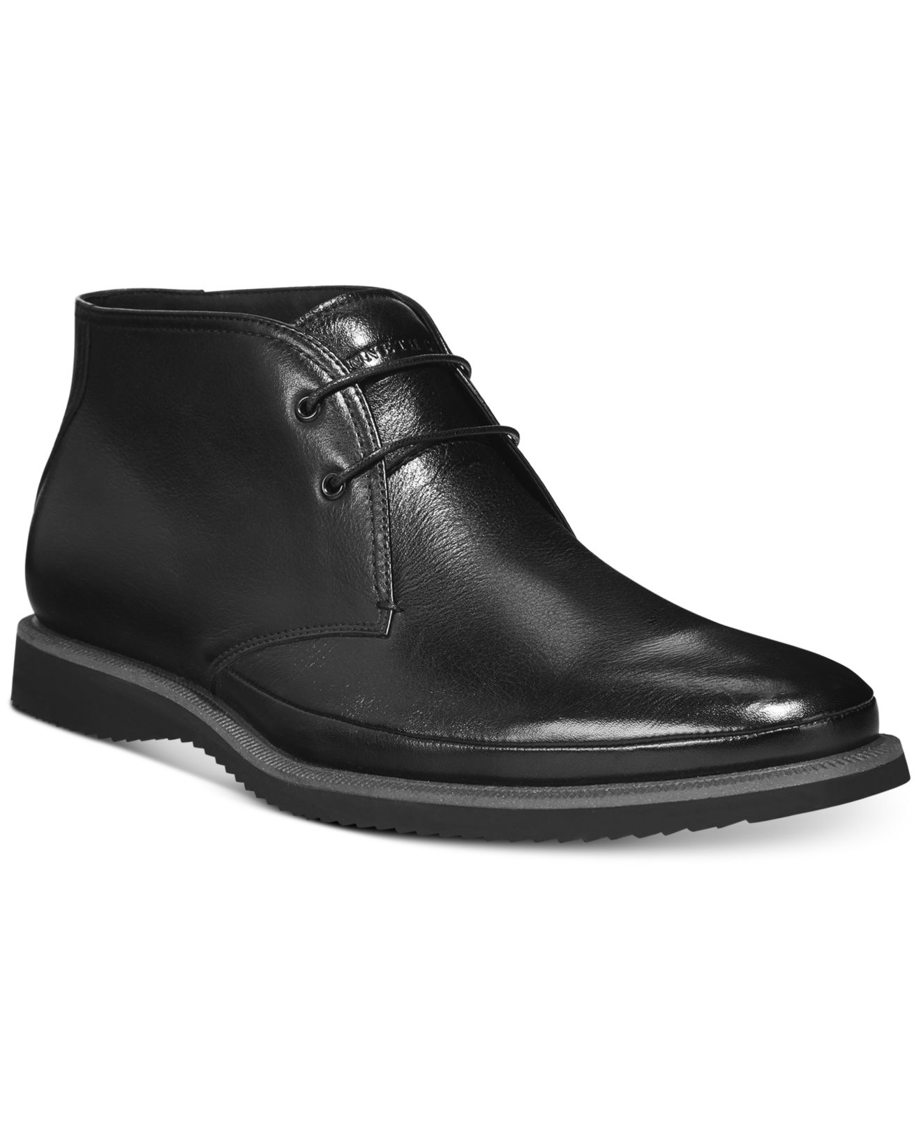 high black wedge boots