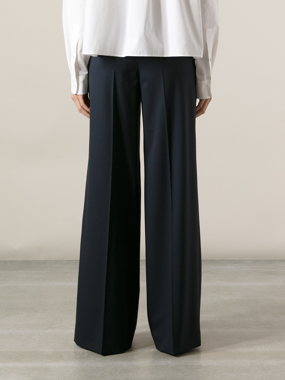 see by chloe wide leg trousers