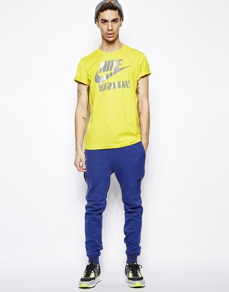 Nike Tech Sweatpants in Blue for Men | Lyst