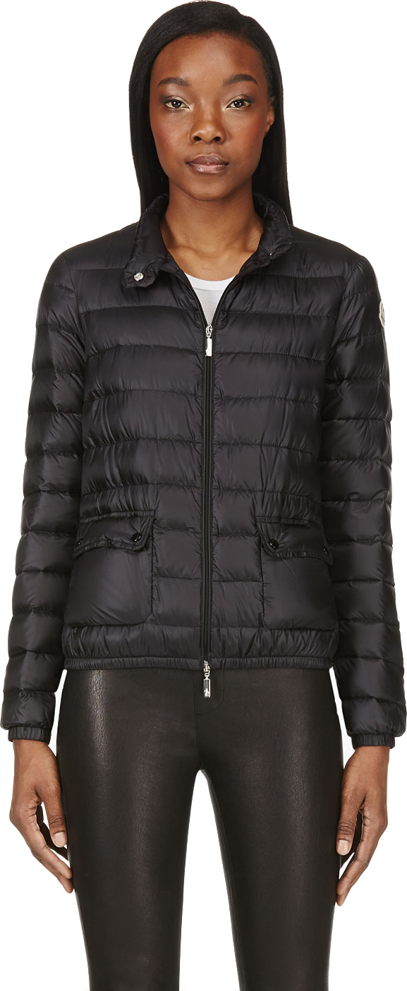 moncler black down lans jacket moncler black down lans jacket
