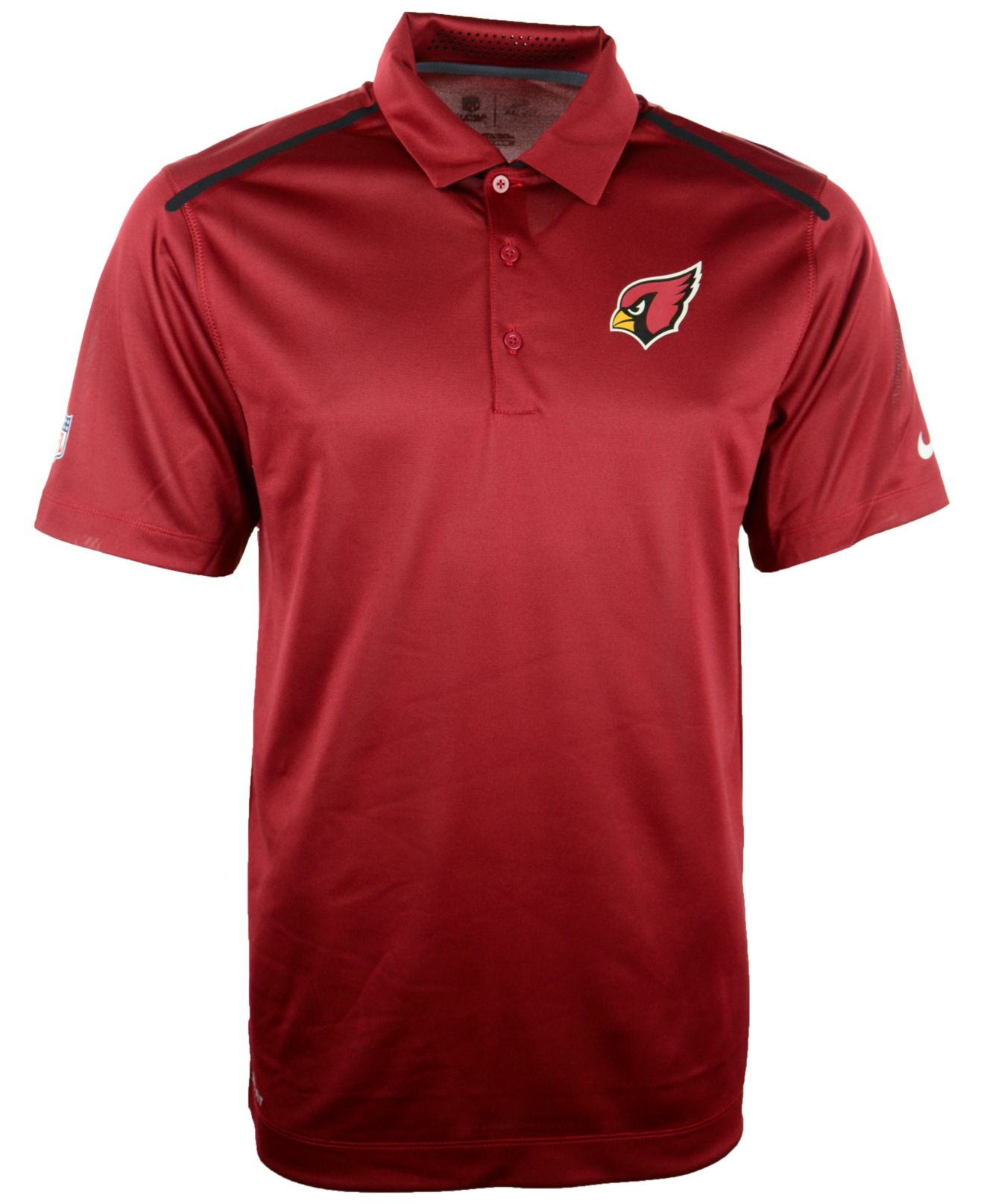 Nike Men'S Arizona Cardinals Dri-Fit Polo in Red for Men | Lyst