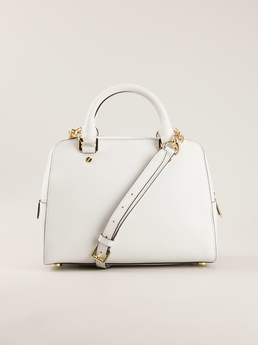 michael kors white mini bag