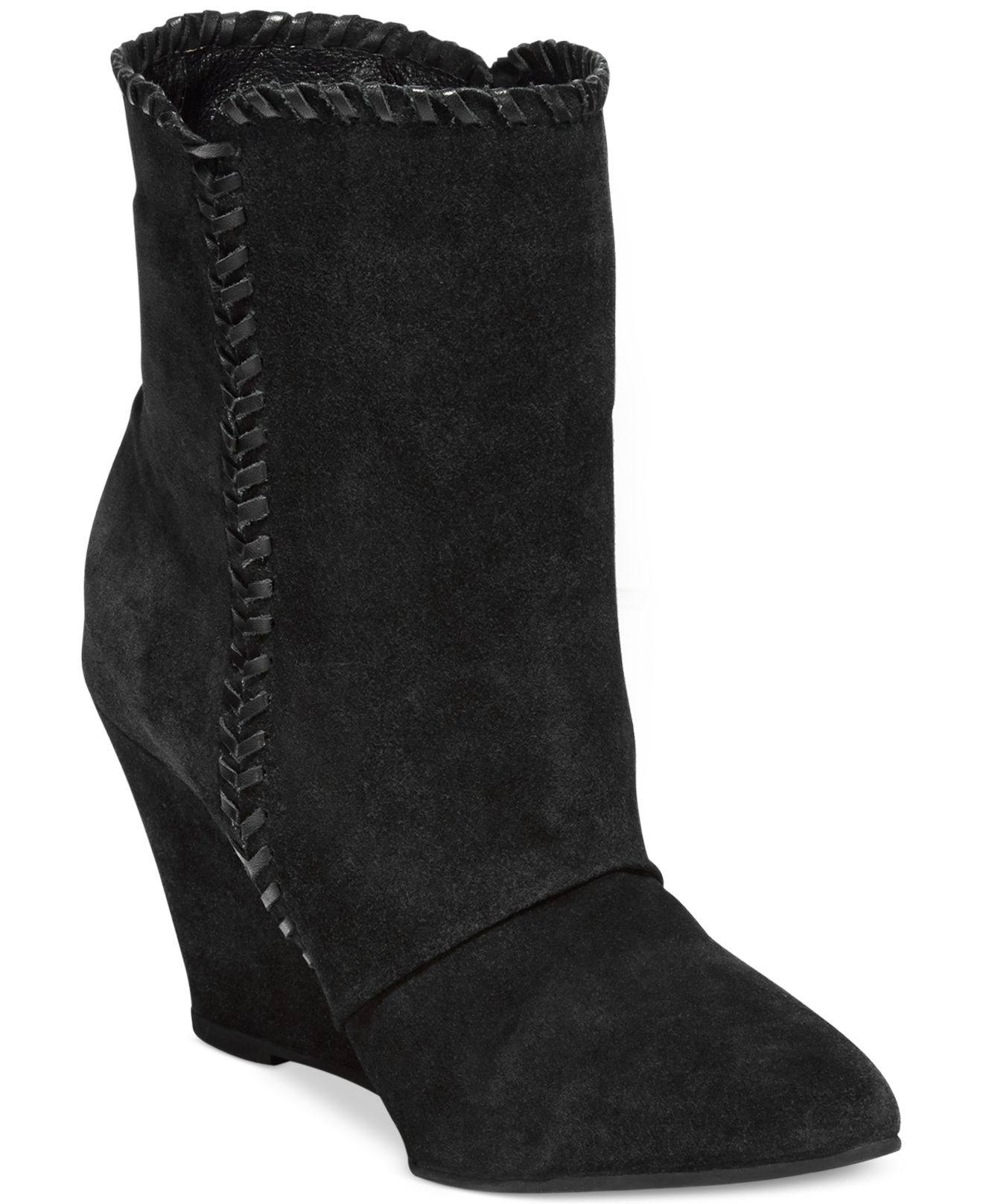 charles david black booties