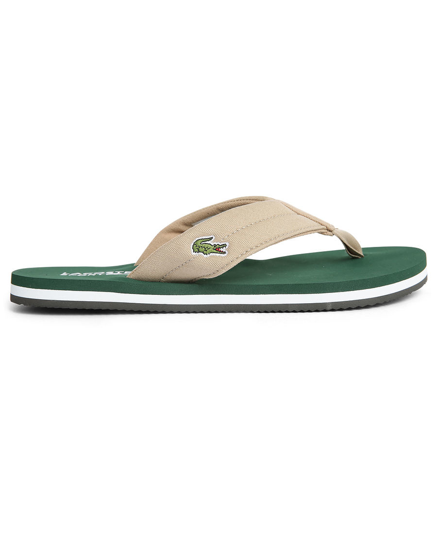 lacoste randle flip flops