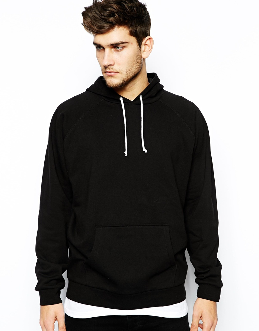 Lyst - Asos Extreme Oversized Hoodie in Black for Men