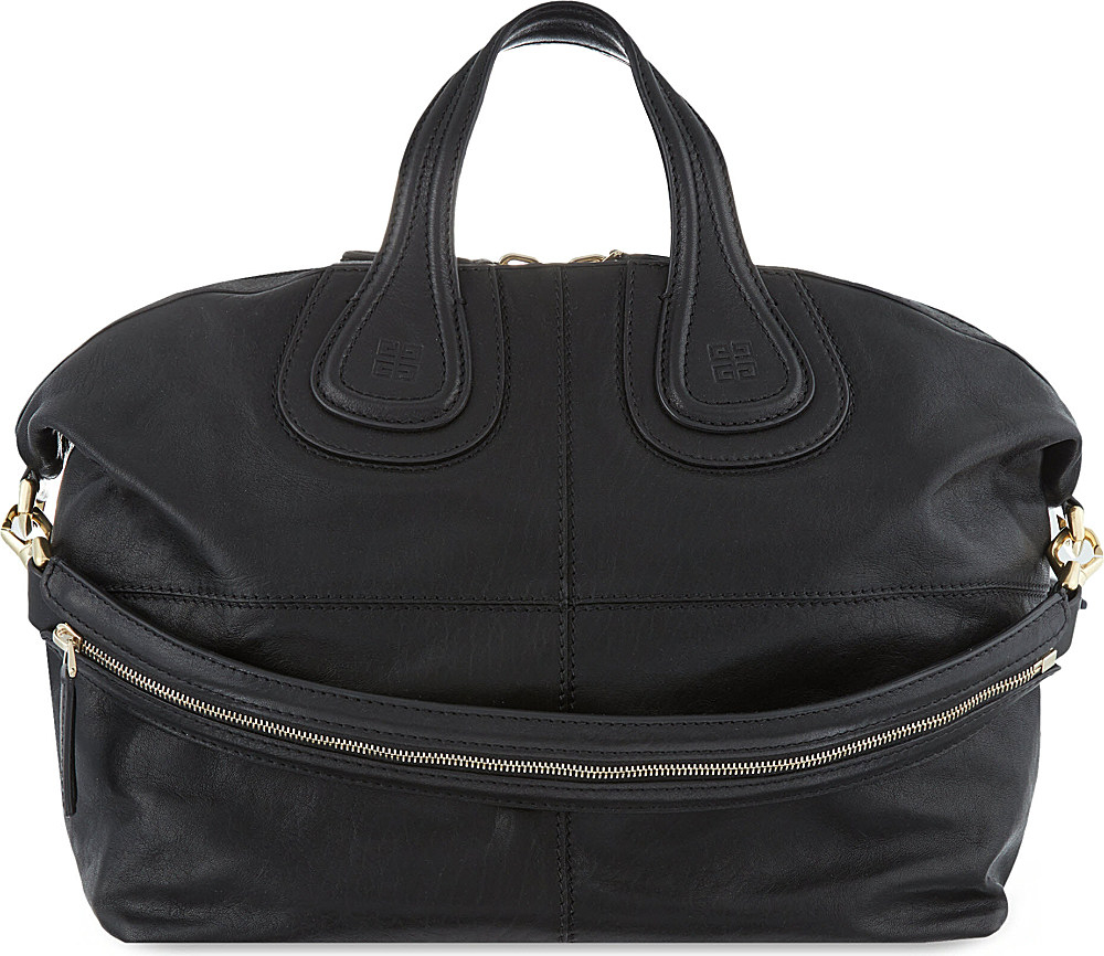 Givenchy Nightingale Medium Leather Over The Shoulder Handbag - For Women in Black | Lyst