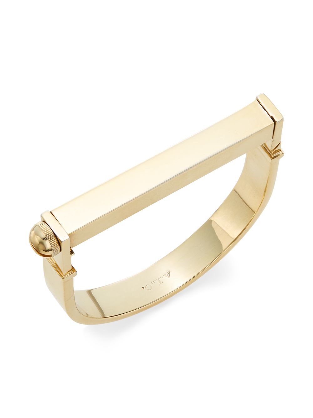 Lyst A L C Handcuff Bracelet In Metallic Gallery