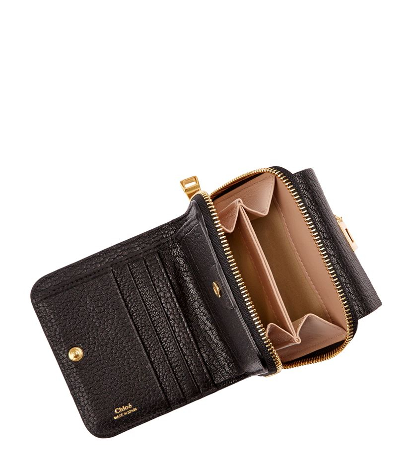 Chlo Drew Square Wallet in Brown | Lyst