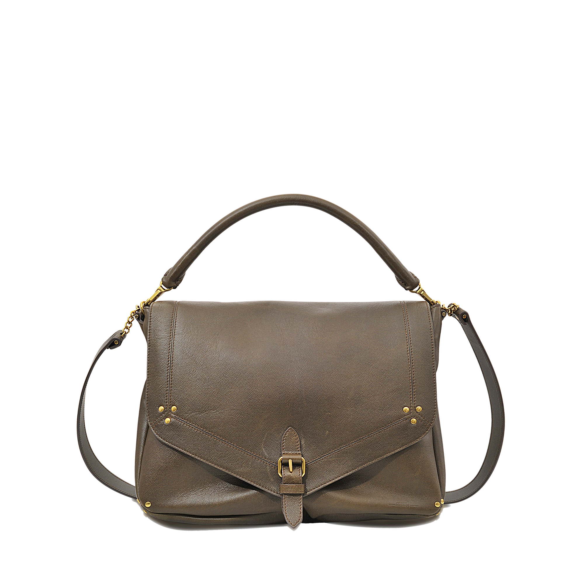 Jérôme dreyfuss Raymond Bag In Calfskin in Brown Lyst