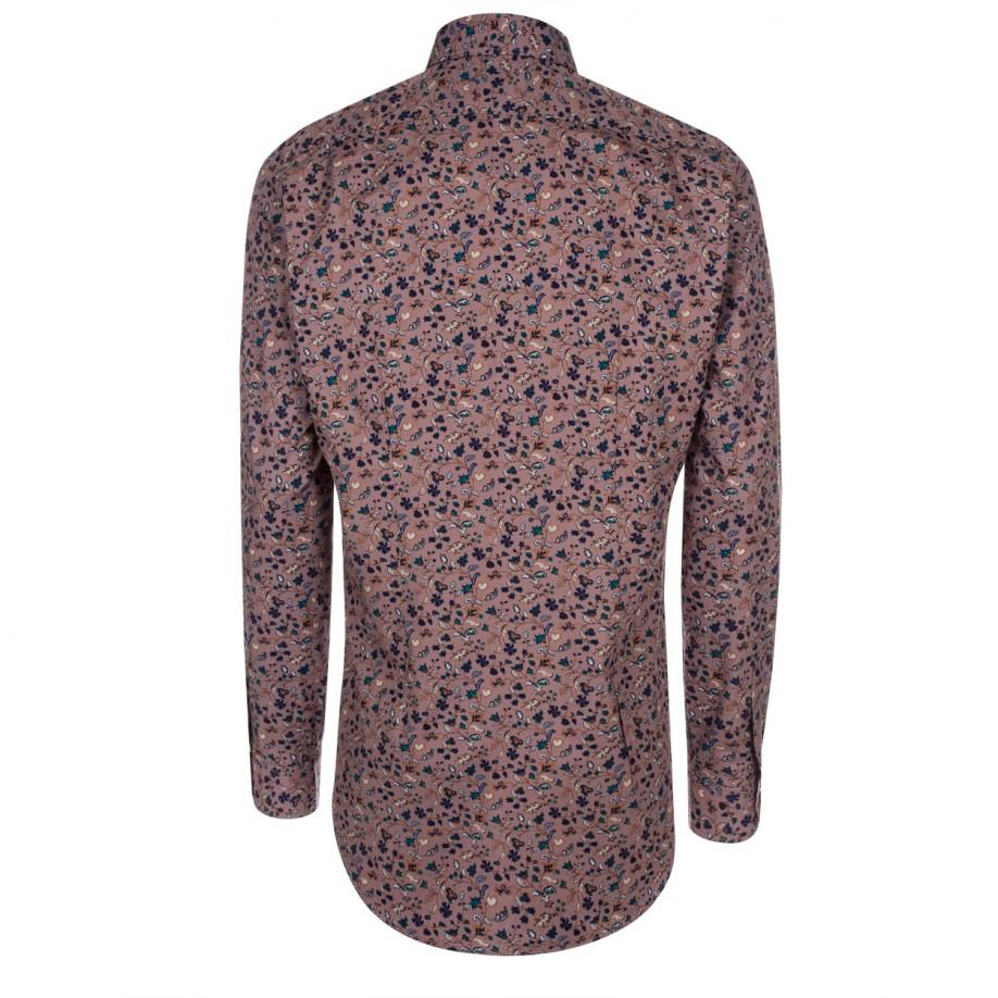 Lyst - Paul Smith Floral Print Shirt in Purple for Men