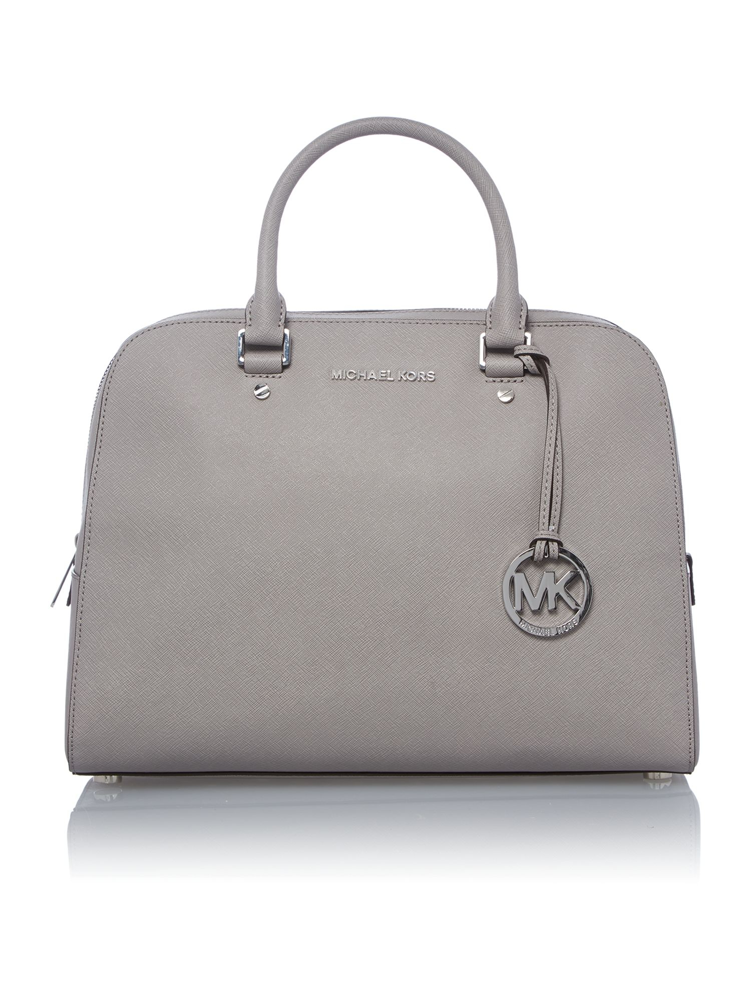 mk gray purse