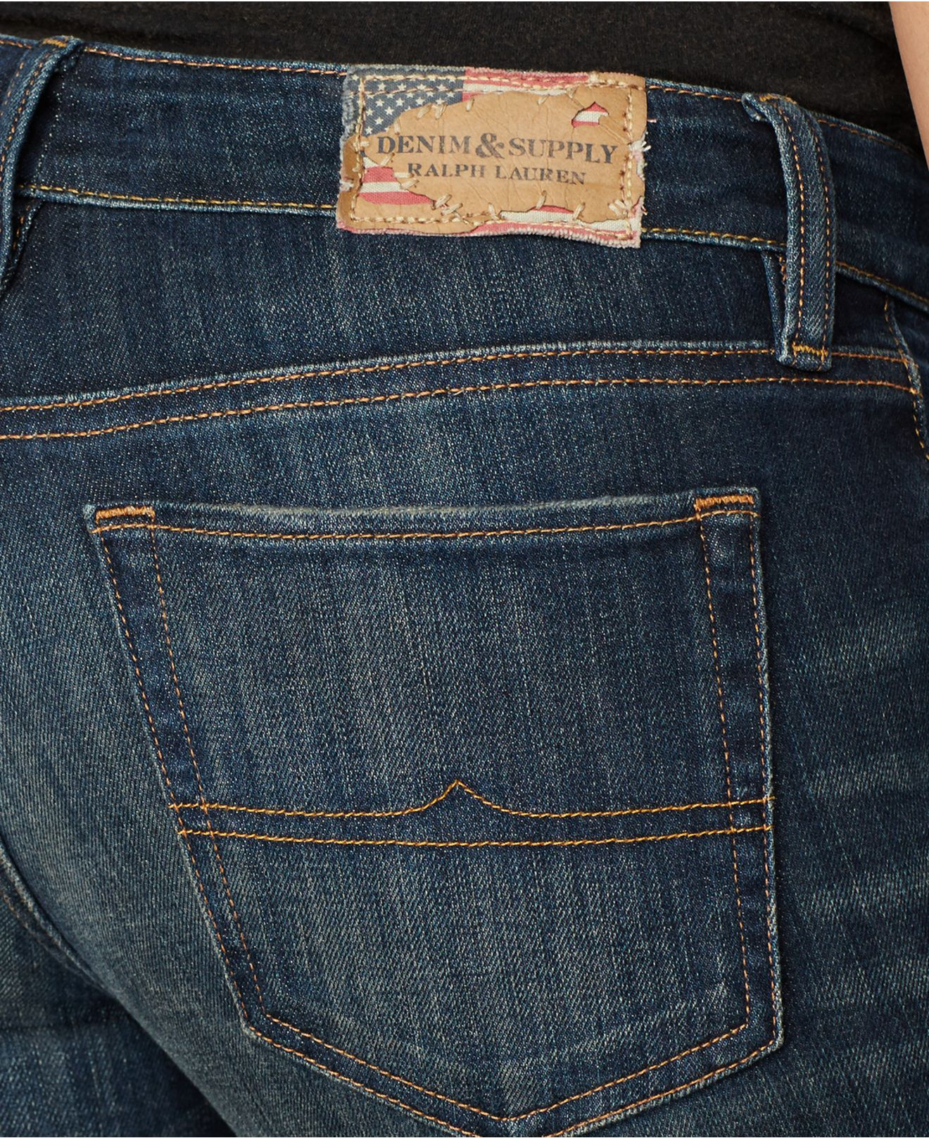 Lyst - Denim & Supply Ralph Lauren Straight-leg Jeans, Aurora Wash in Blue