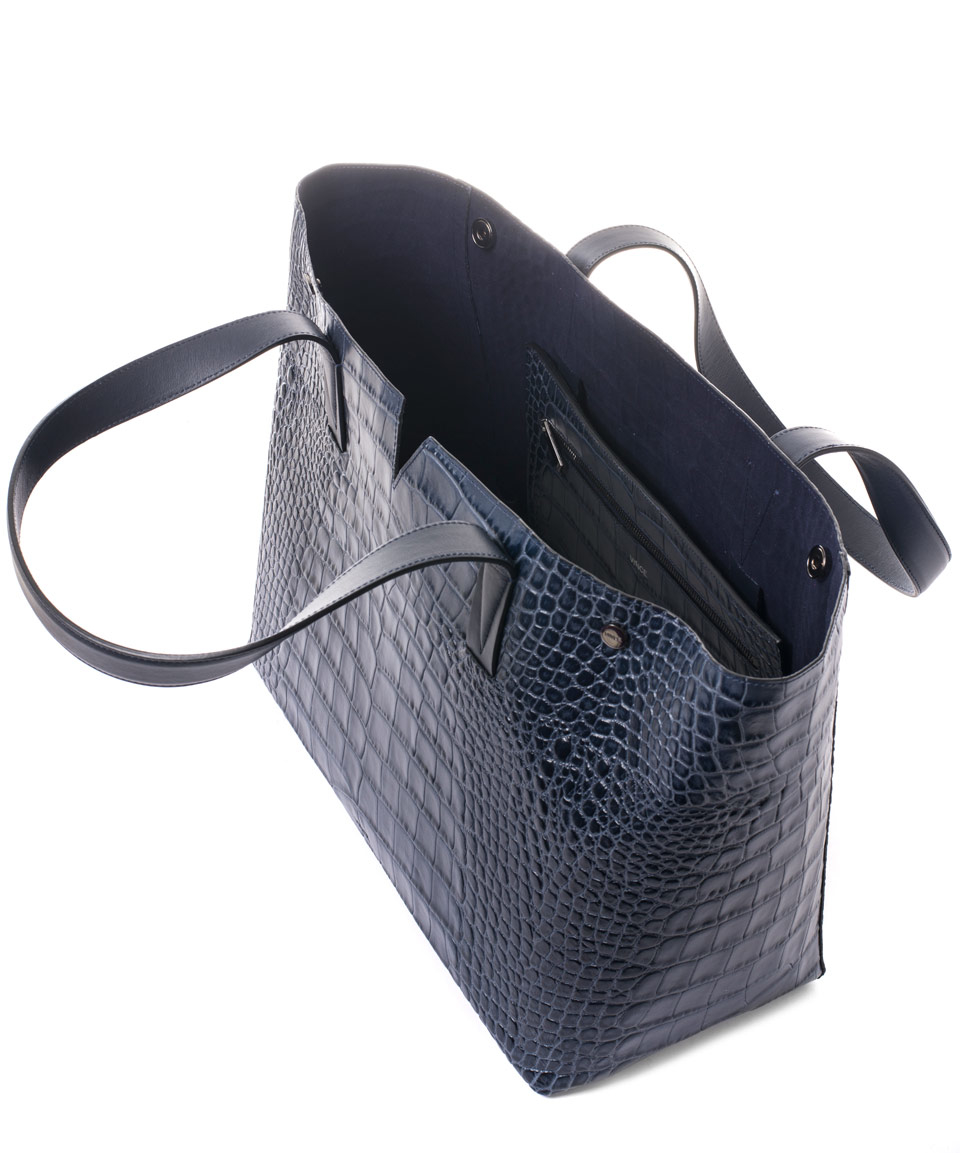 Crocodile Embossed Leather Handbags | semashow.com