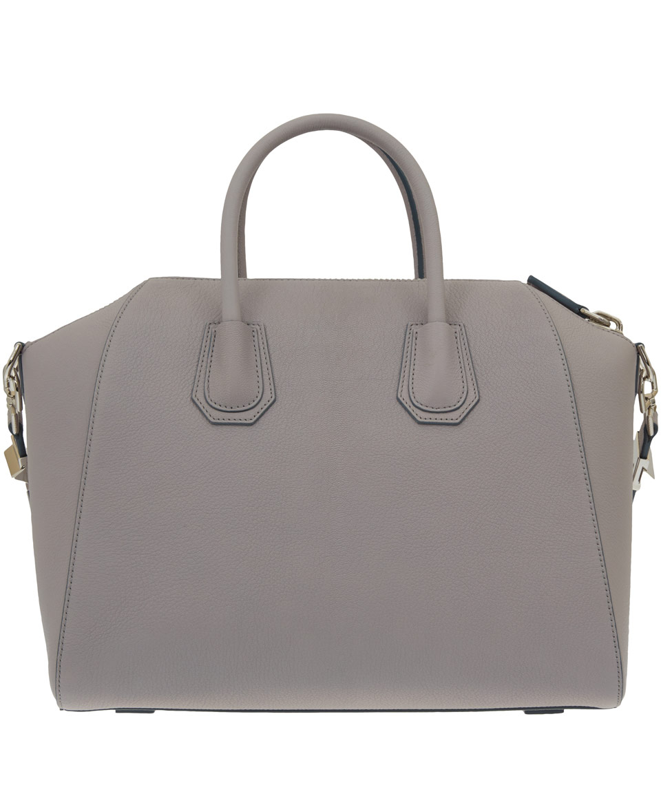Lyst Givenchy Medium Grey Antigona Bag in Gray