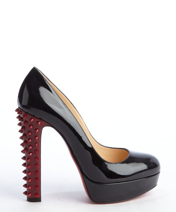 christian louboutin Taclou Black Patent 