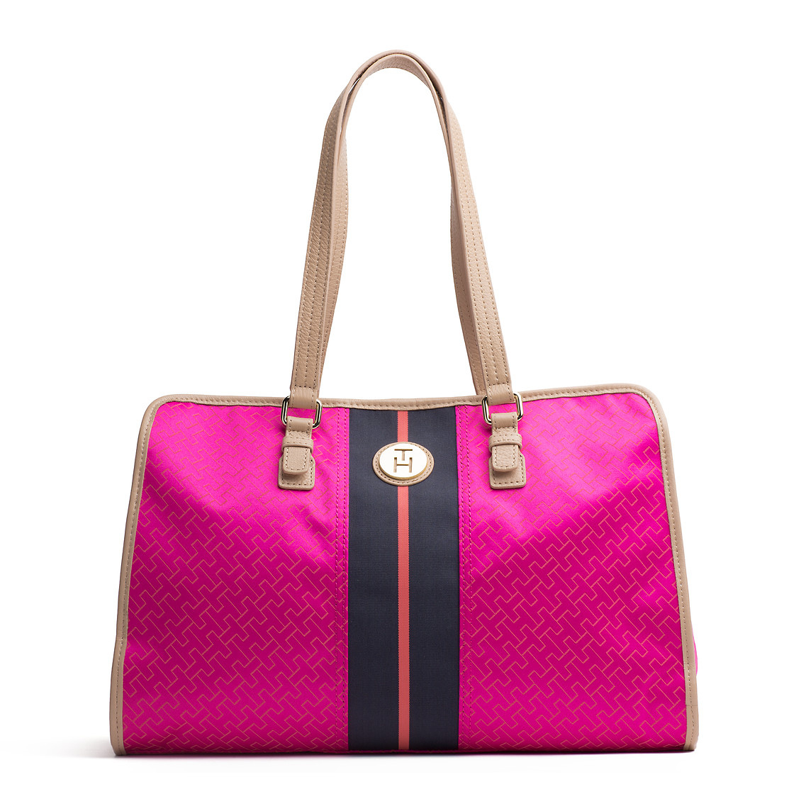 Tommy Hilfiger Merrit Tote Bag in Pink (fuchsia) | Lyst