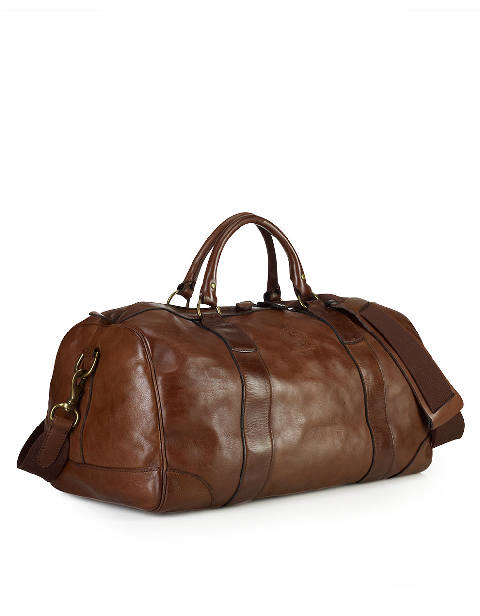 Lyst - Polo Ralph Lauren Leather Duffel Bag in Brown for Men