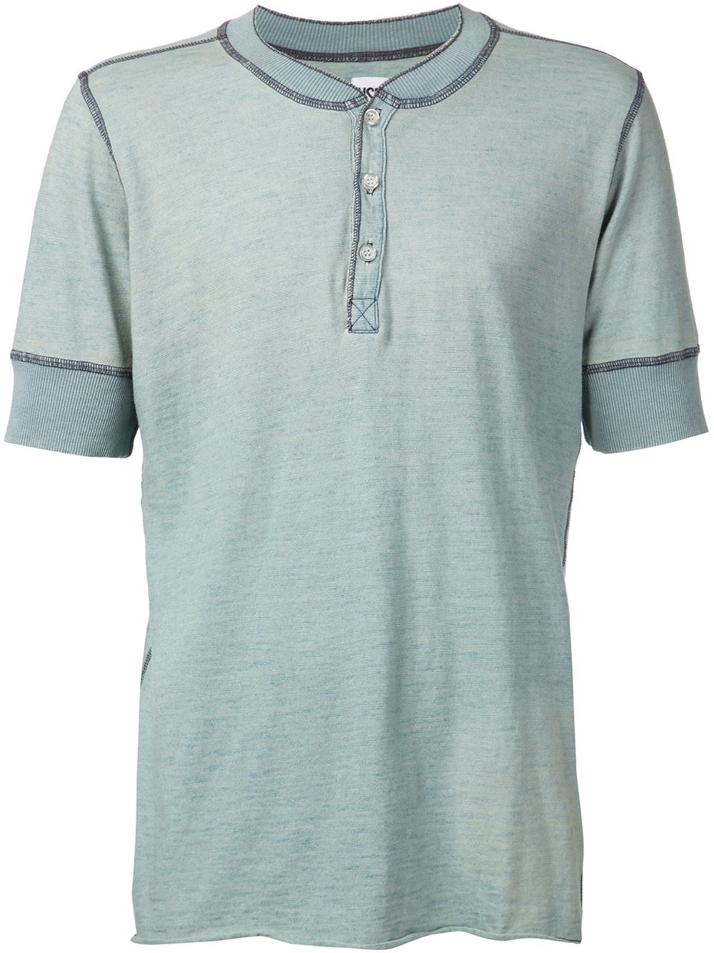 Nsf Clothing Exposed-Seam T-Shirt in Teal for Men (green) | Lyst