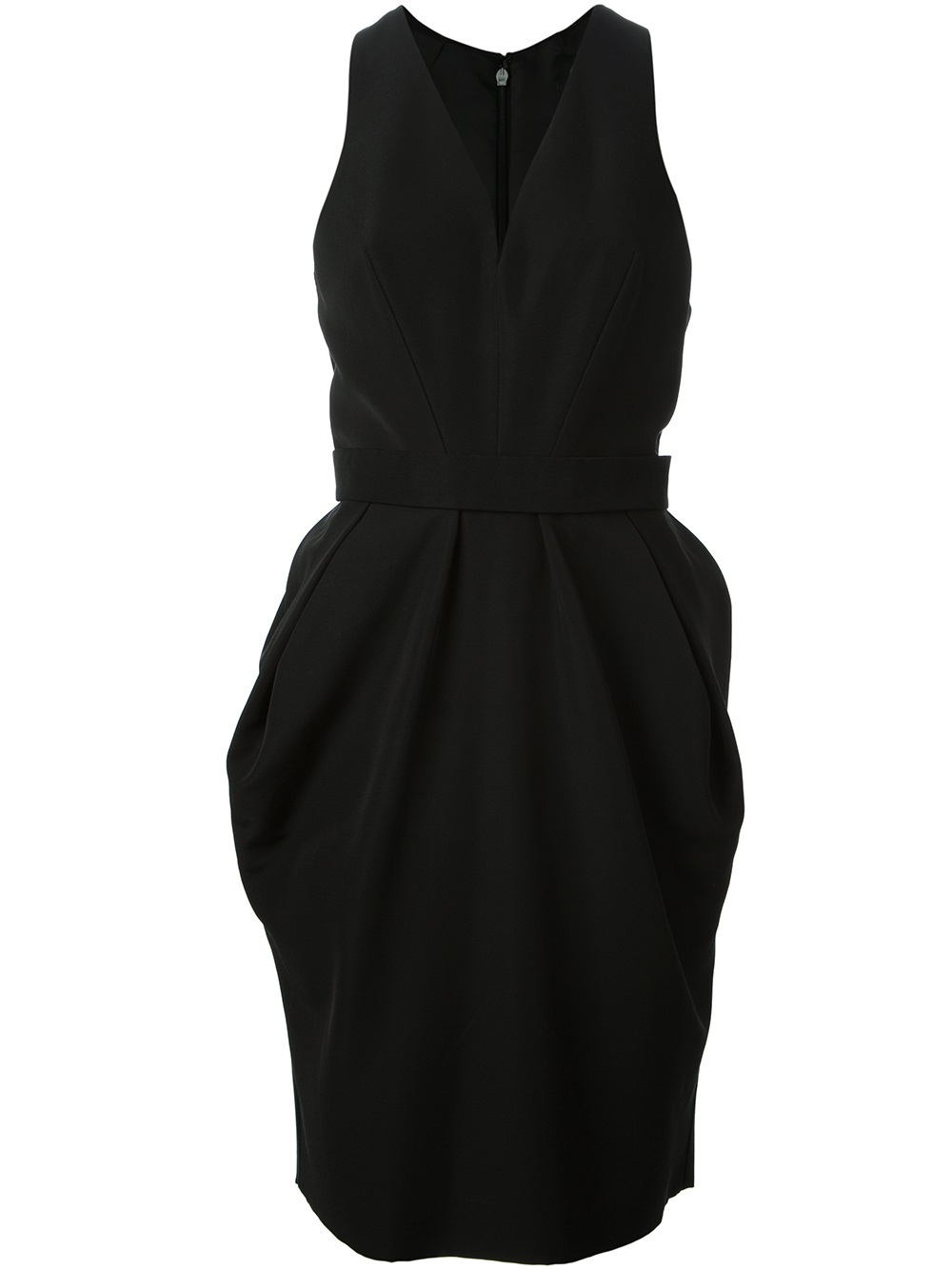 Lyst - Mcq Sleeveless Cocoon Dress in Black