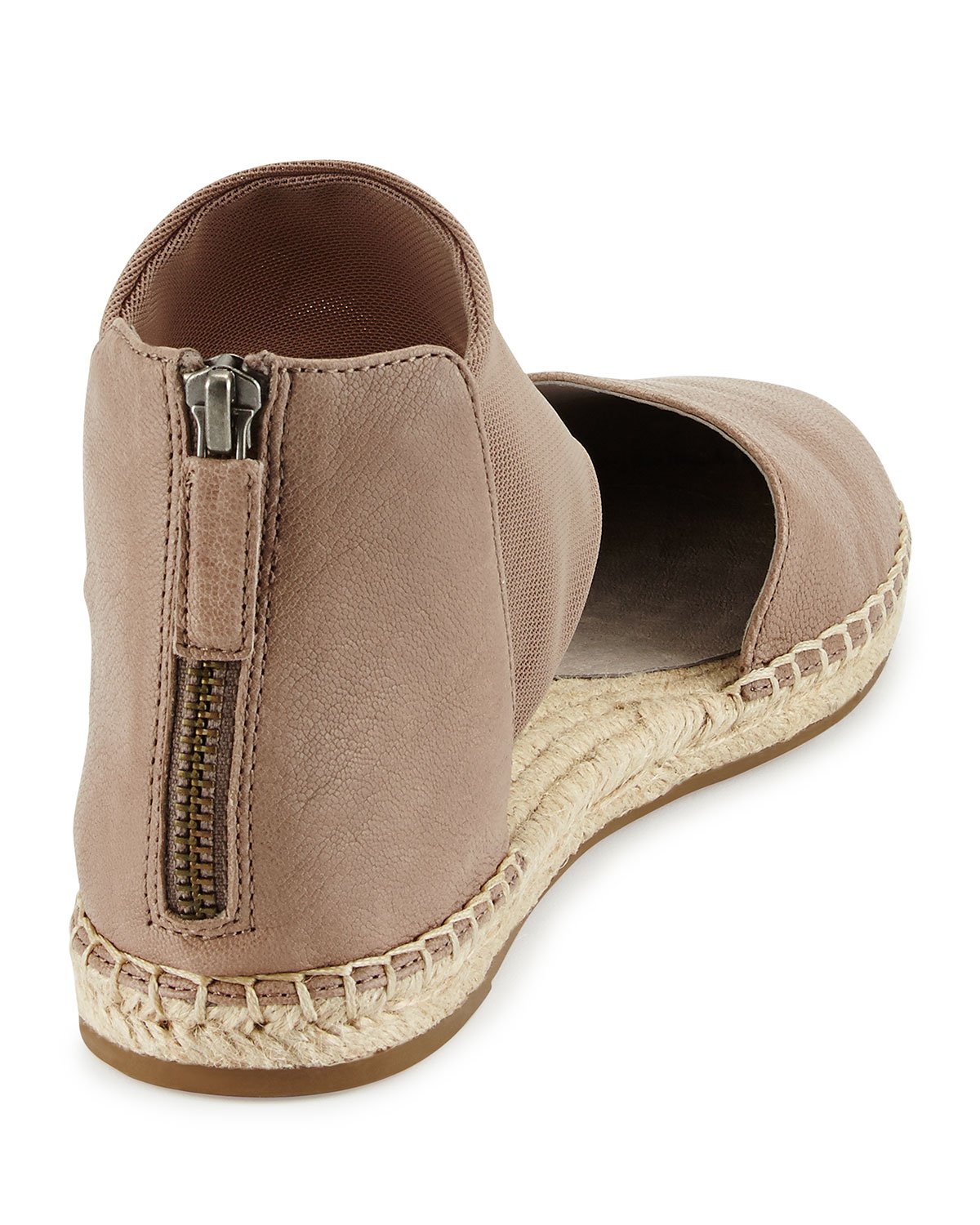 Lyst Eileen Fisher Coy Leather Espadrilles in Natural