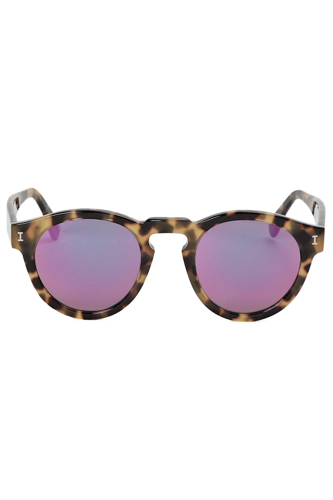 Illesteva Leonard Mirrored Sunglasses in Purple (T/P) Lyst