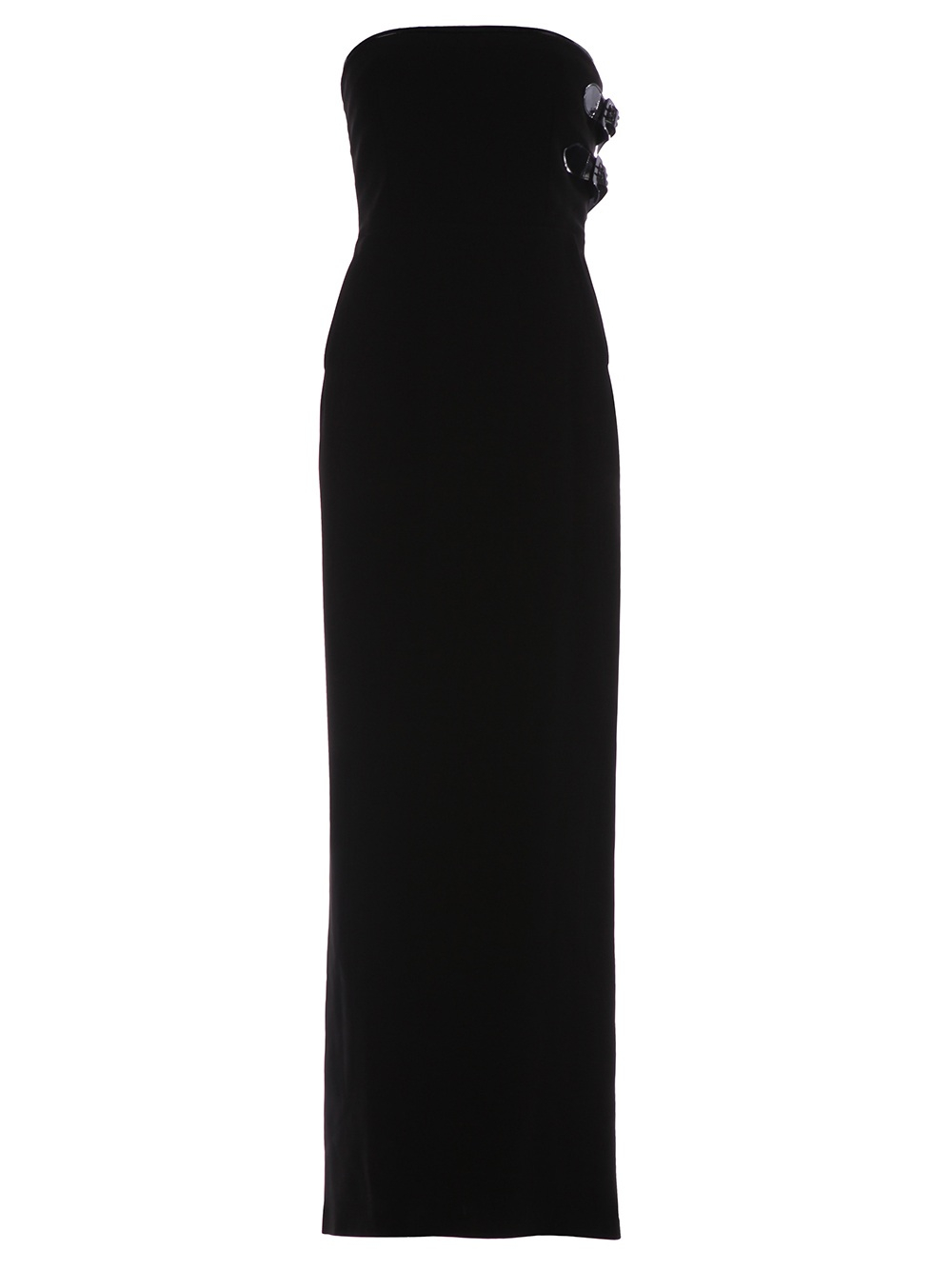 Lyst - Jean paul gaultier Buckled Evening Gown in Black