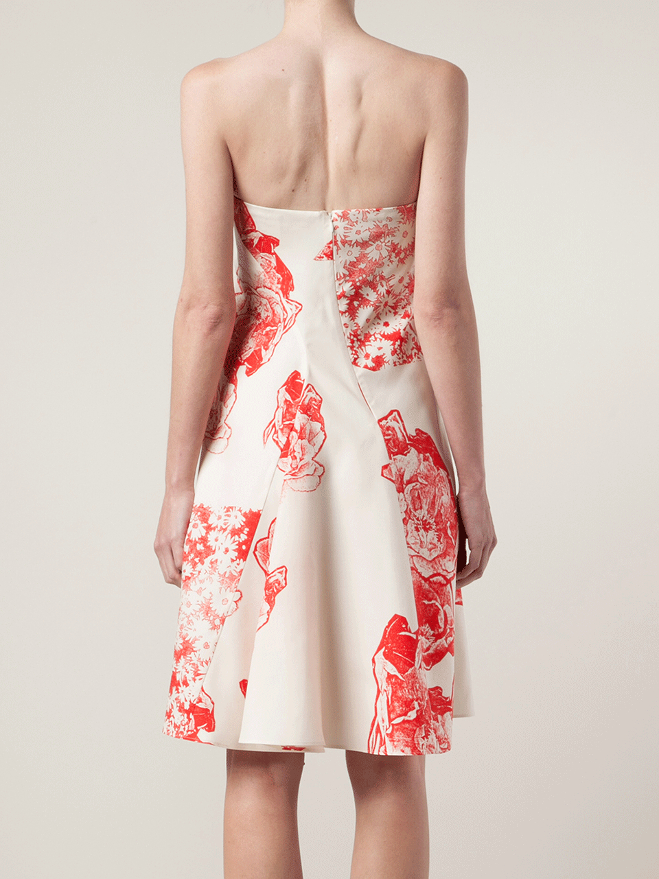 Lyst Stella Mccartney Bustier Daisy Dress in White