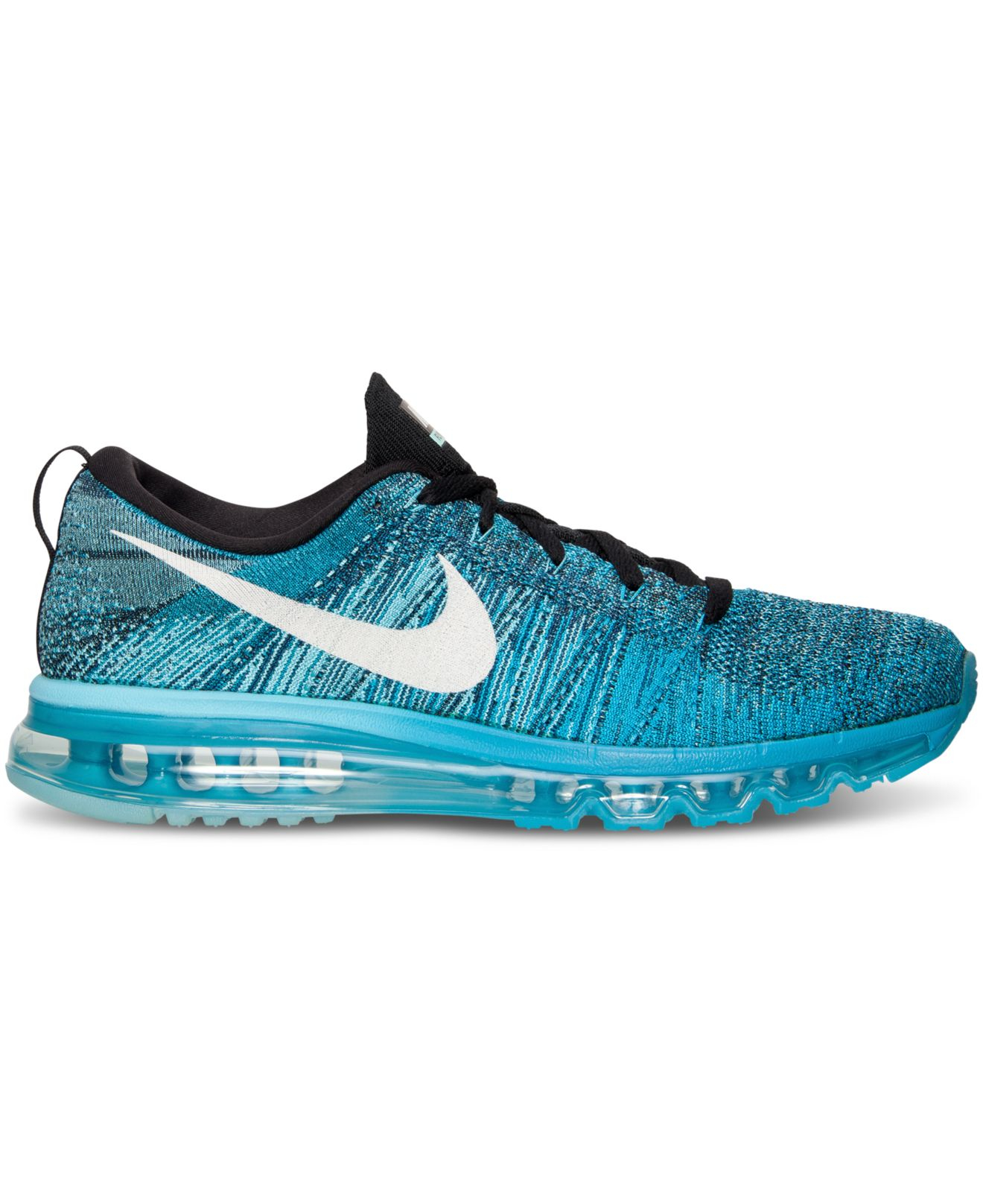 Lyst - Nike Men's Flyknit Air Max Running Sneakers From Finish Line in ...