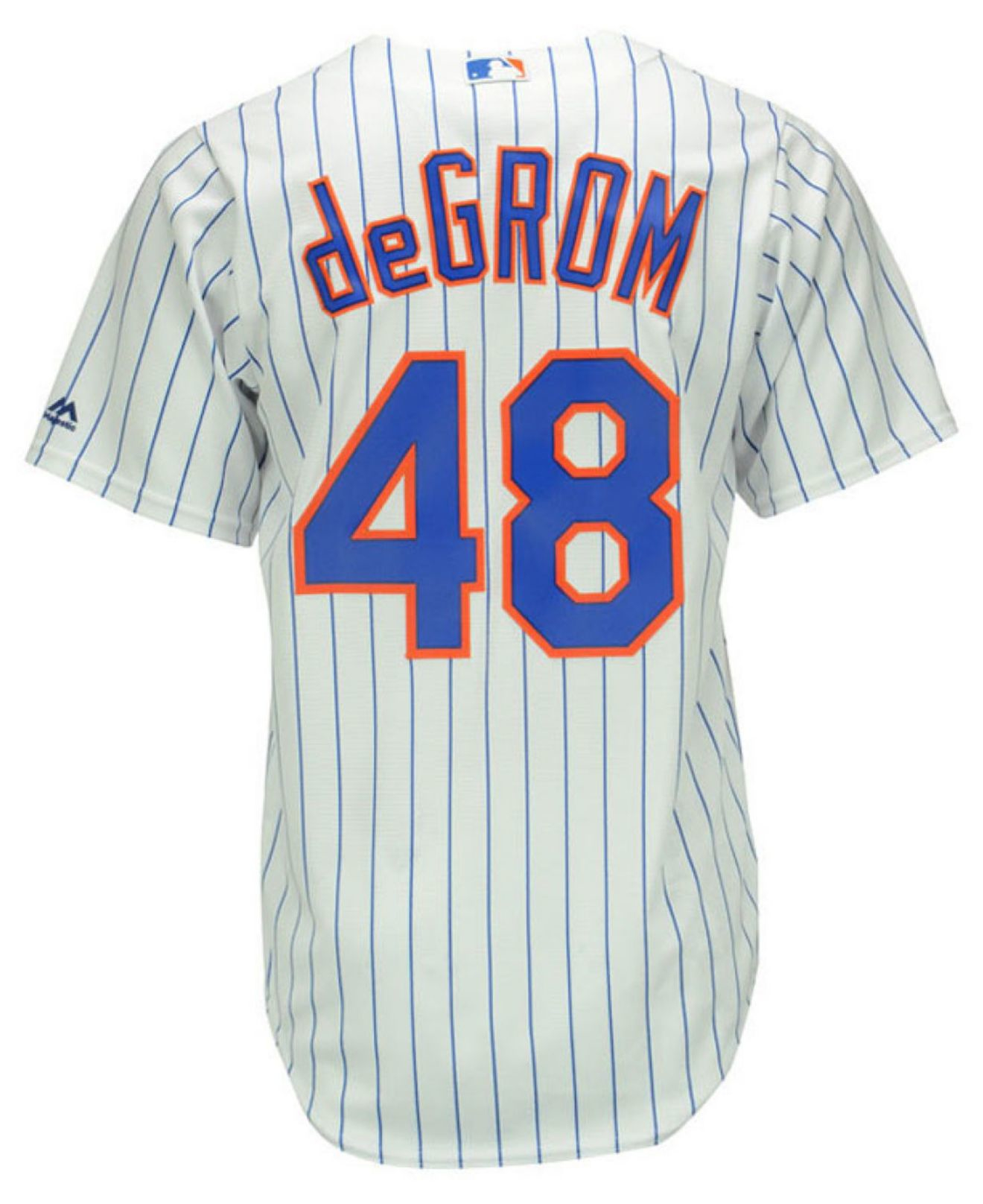 Majestic Men's Jacob Degrom New York Mets Replica Jersey in White for ...
