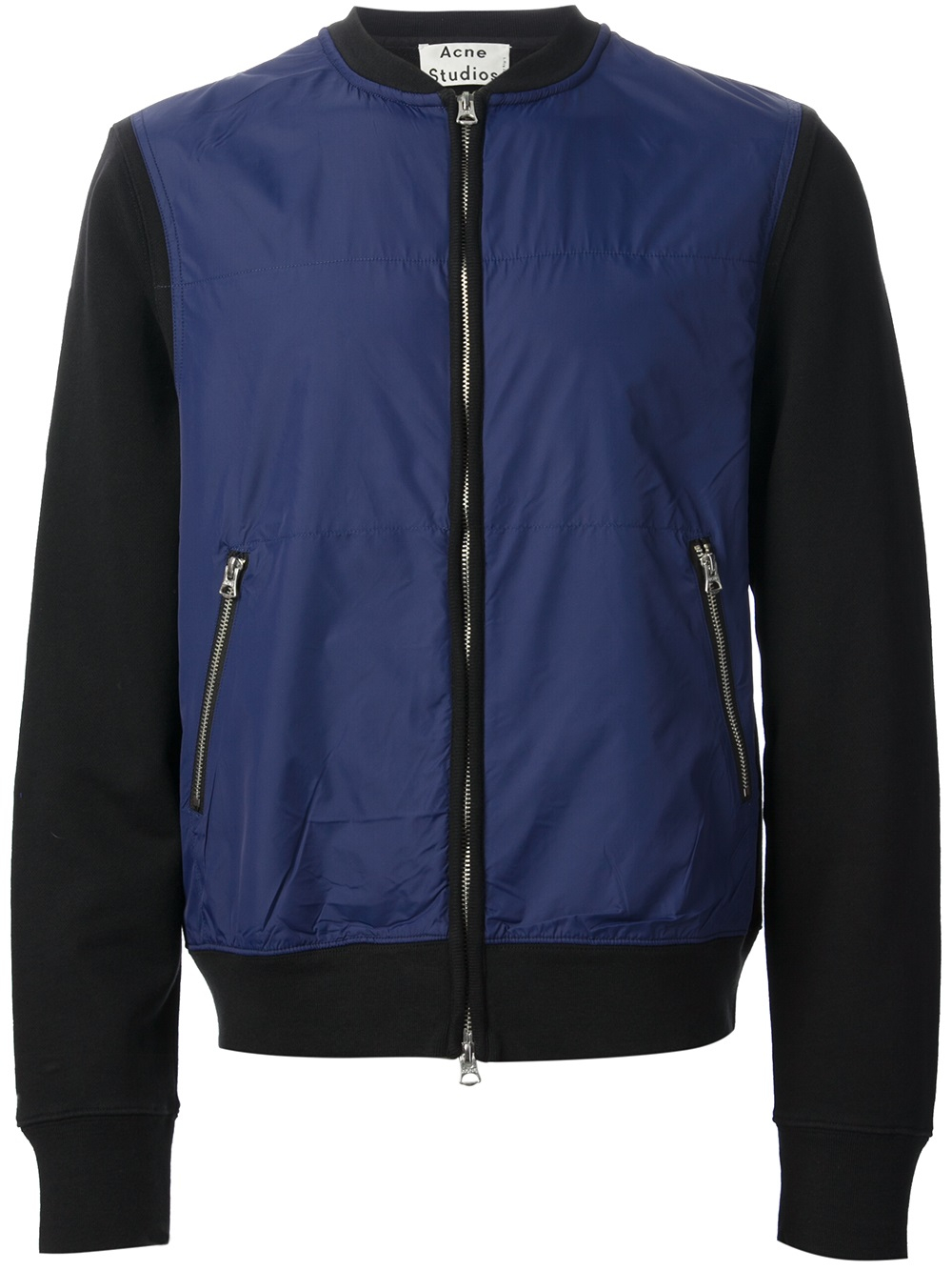 Lyst - Acne studios Keanu Bomber Jacket in Blue for Men