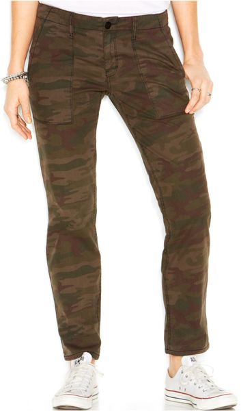 wide leg camo pants