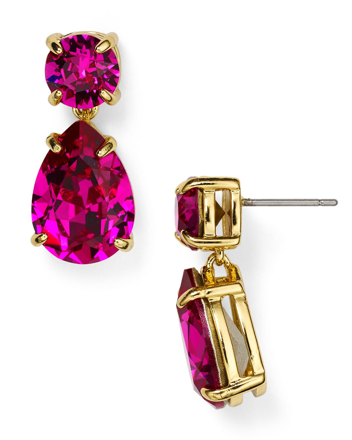 Lyst Kate Spade New York Fancy That Drop Earrings In Pink Gallery