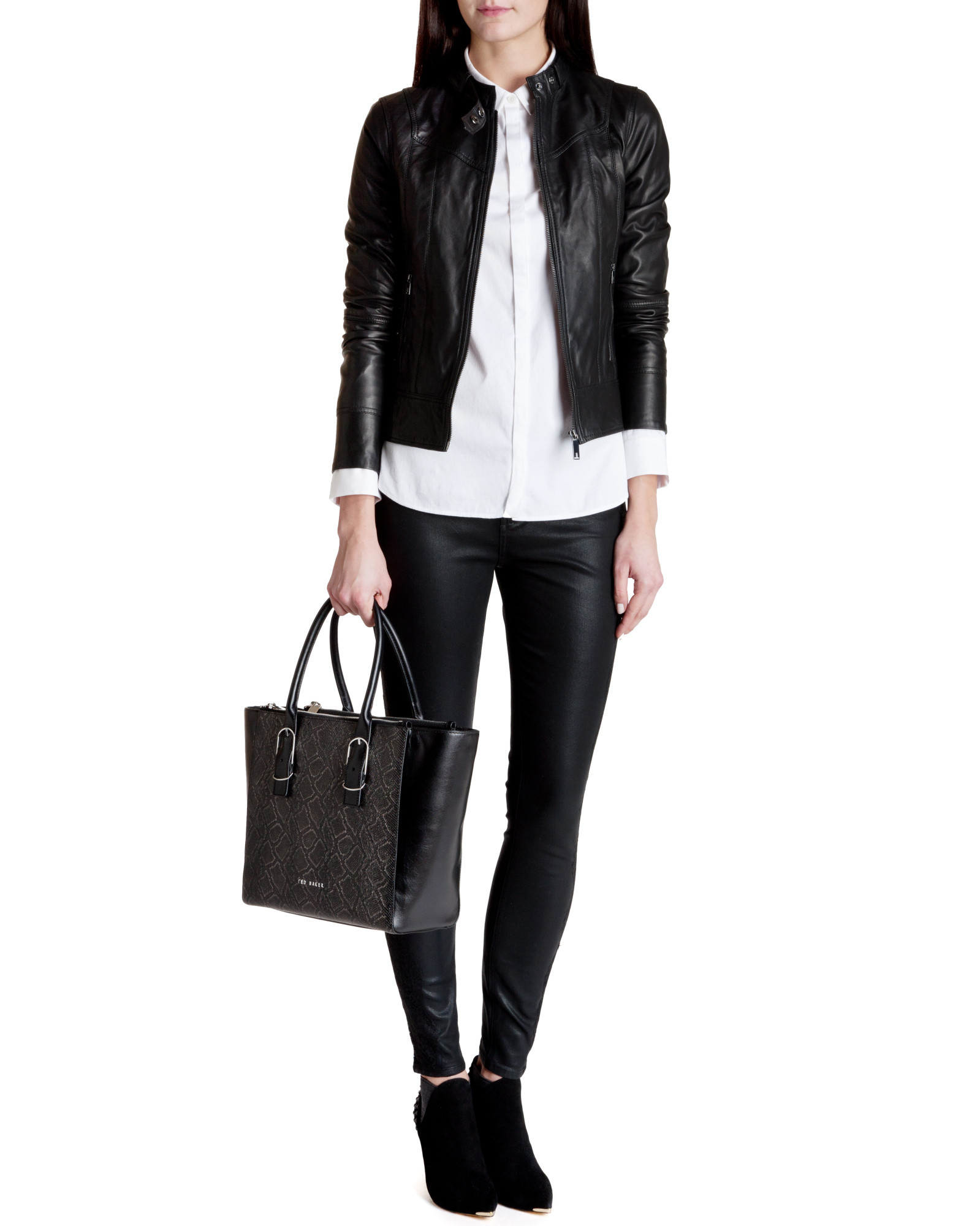 ted baker womens leather jackets