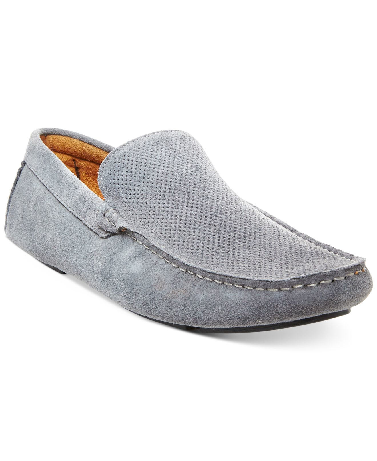 Lyst - Steve Madden Stitch Loafers in Gray for Men