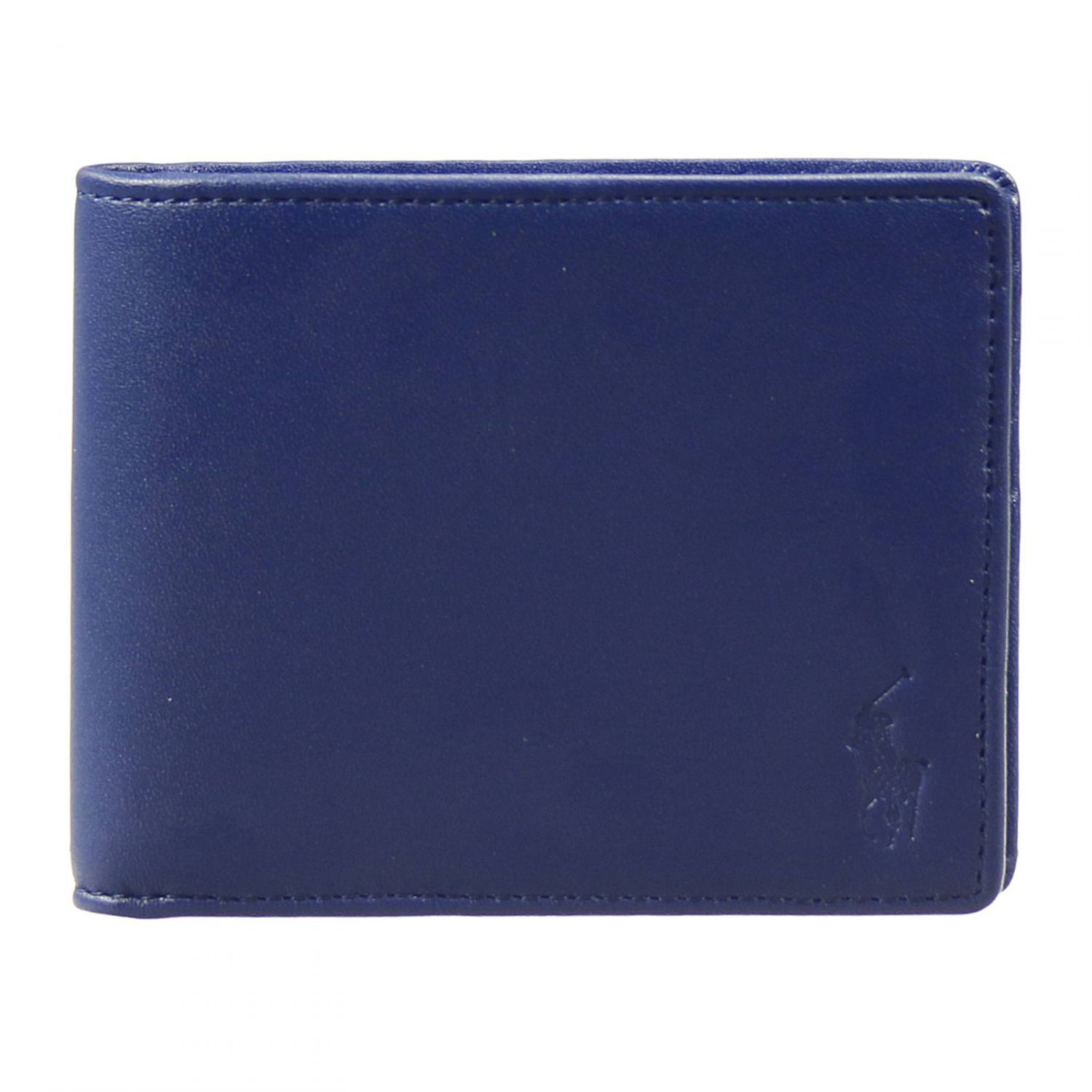 Polo ralph lauren Wallet Leather Credit Cards Slots in Blue for Men ...