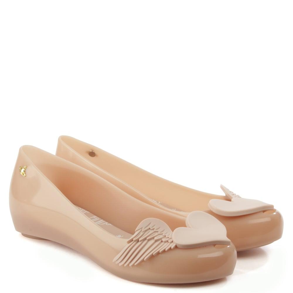 nude ballet pumps