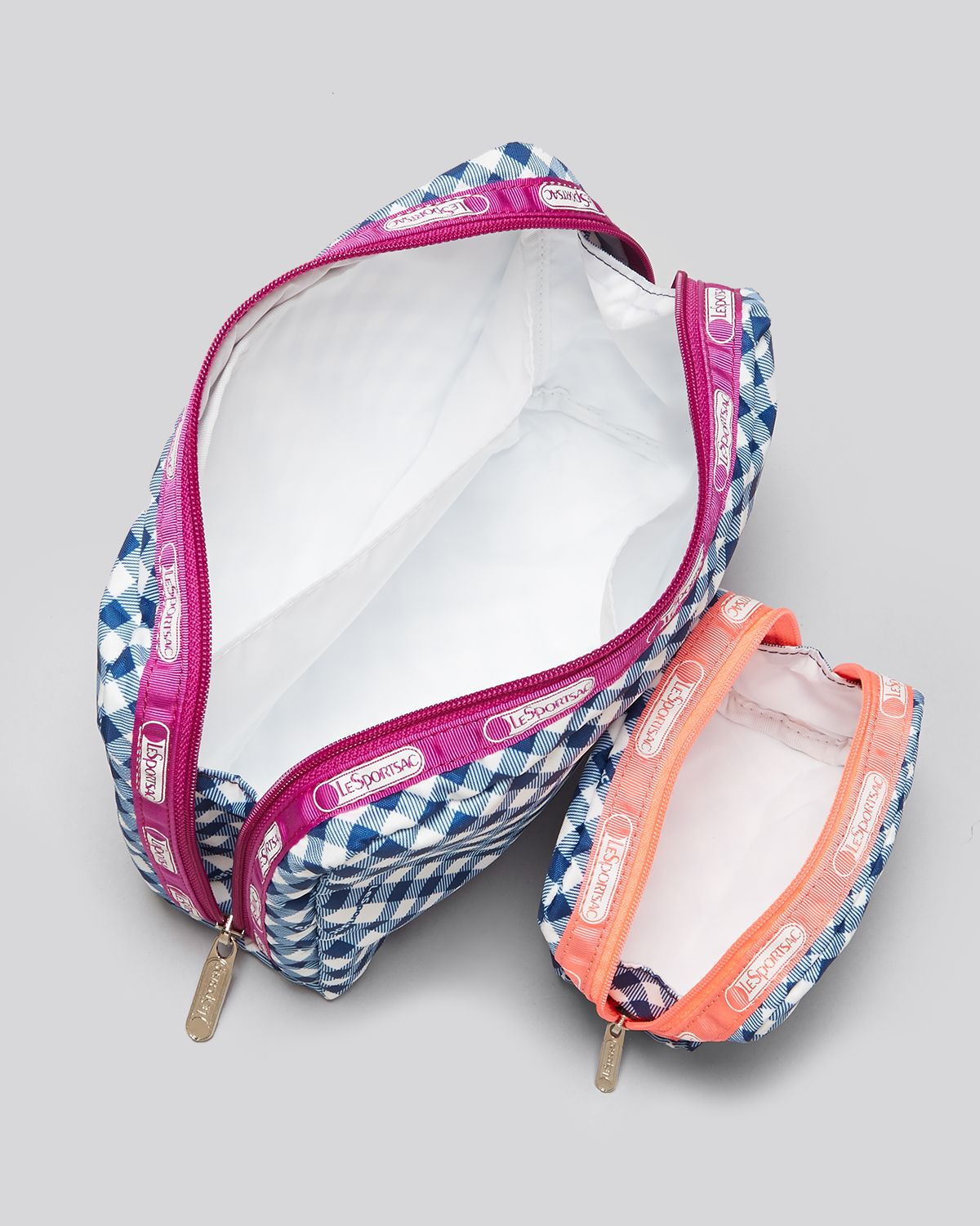 Lyst Lesportsac Cosmetic Pouch Set Extra Large Rectangle Combo in Blue