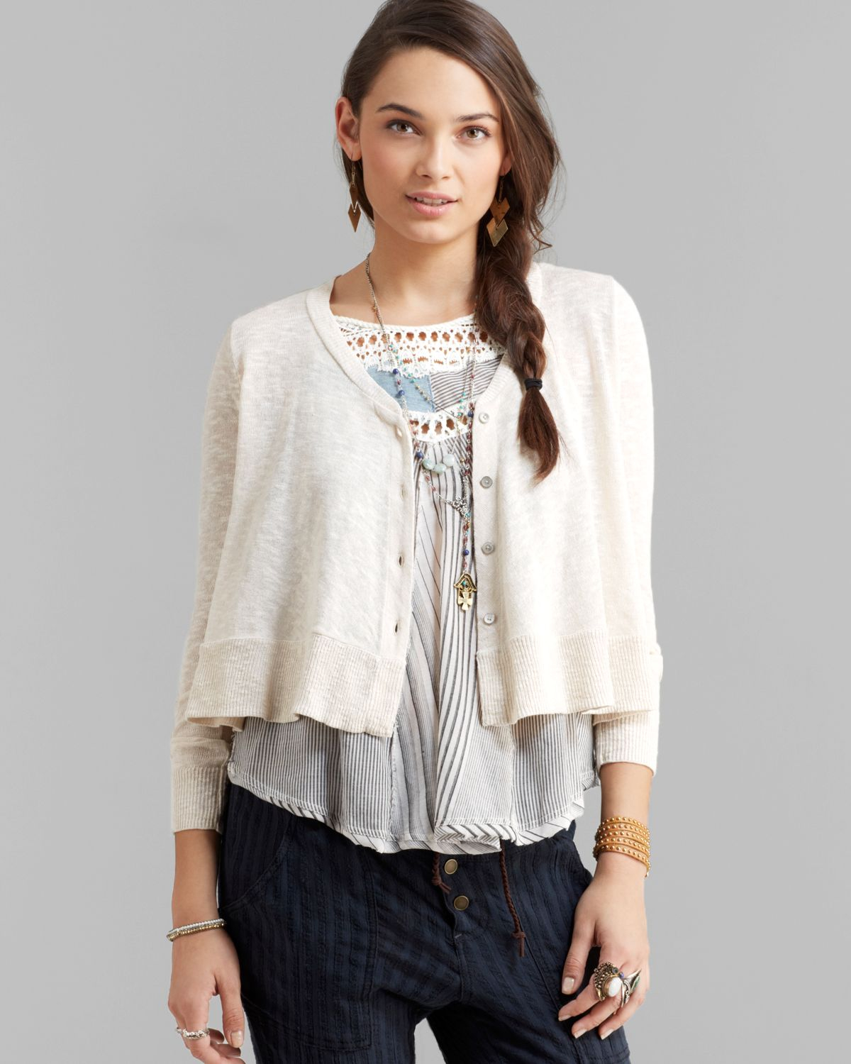 free people cardigans