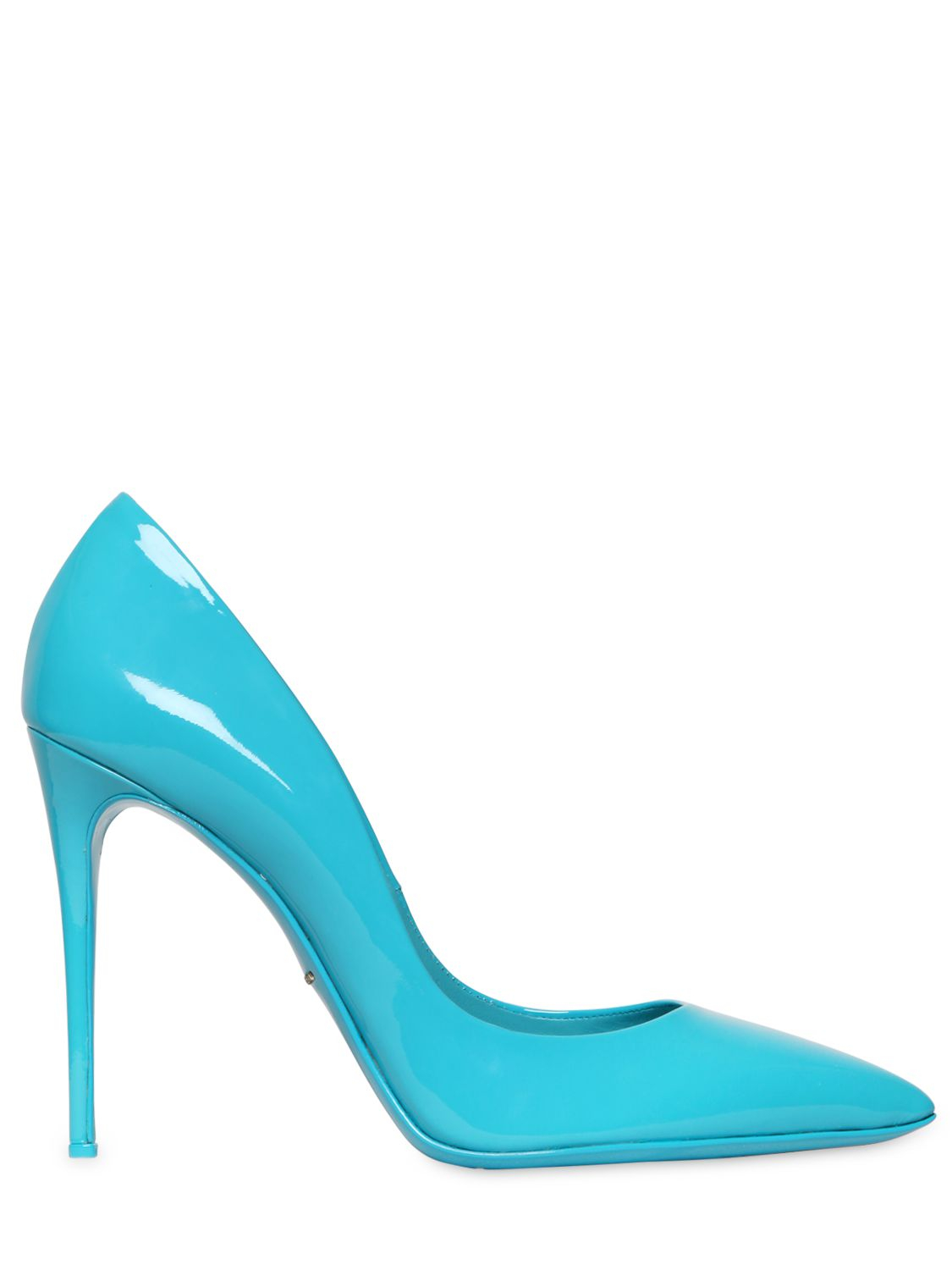 Lyst - Dolce & Gabbana 105mm Kate Patent Leather Pumps in Blue
