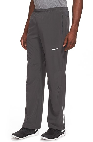 Nike Dri-fit Woven Pants in Gray for Men (ANTHRACITE/ ANTHRACITE ...