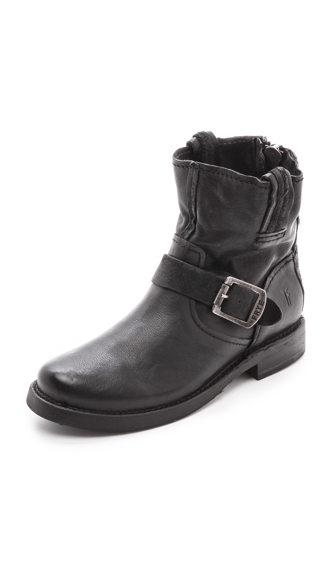 frye boots black and brown