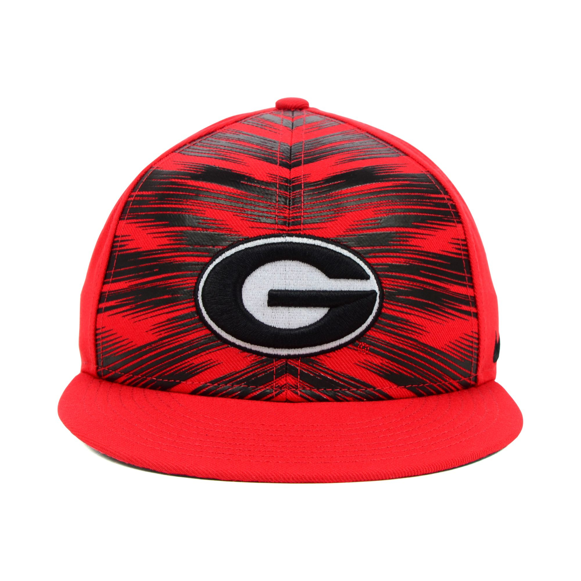 Nike Georgia Bulldogs Game Day Snapback Cap in Red | Lyst