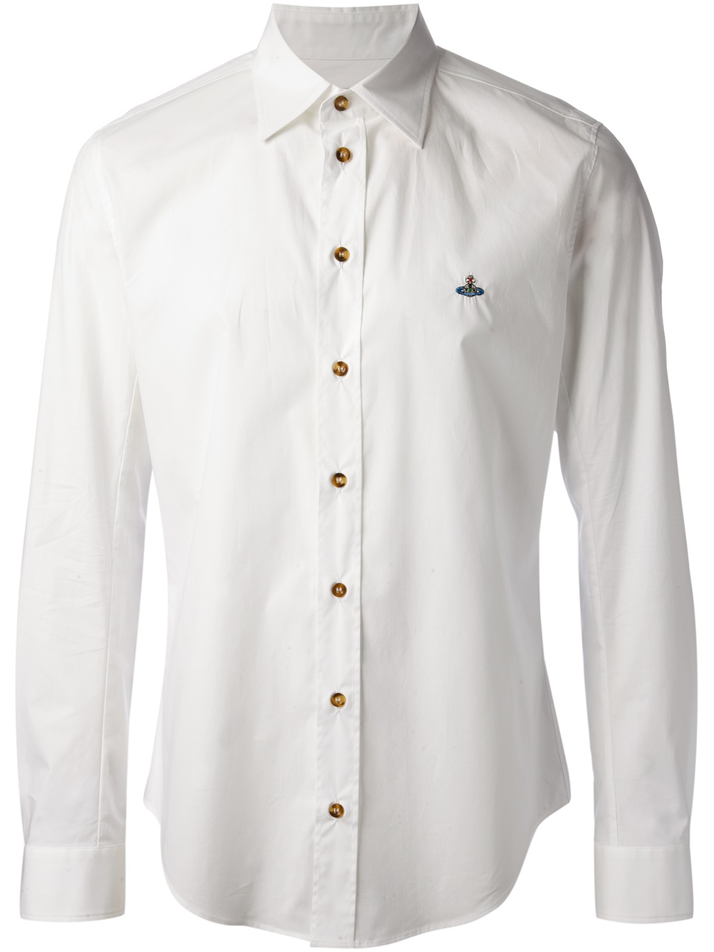 Lyst - Vivienne Westwood Collared Shirt in White for Men